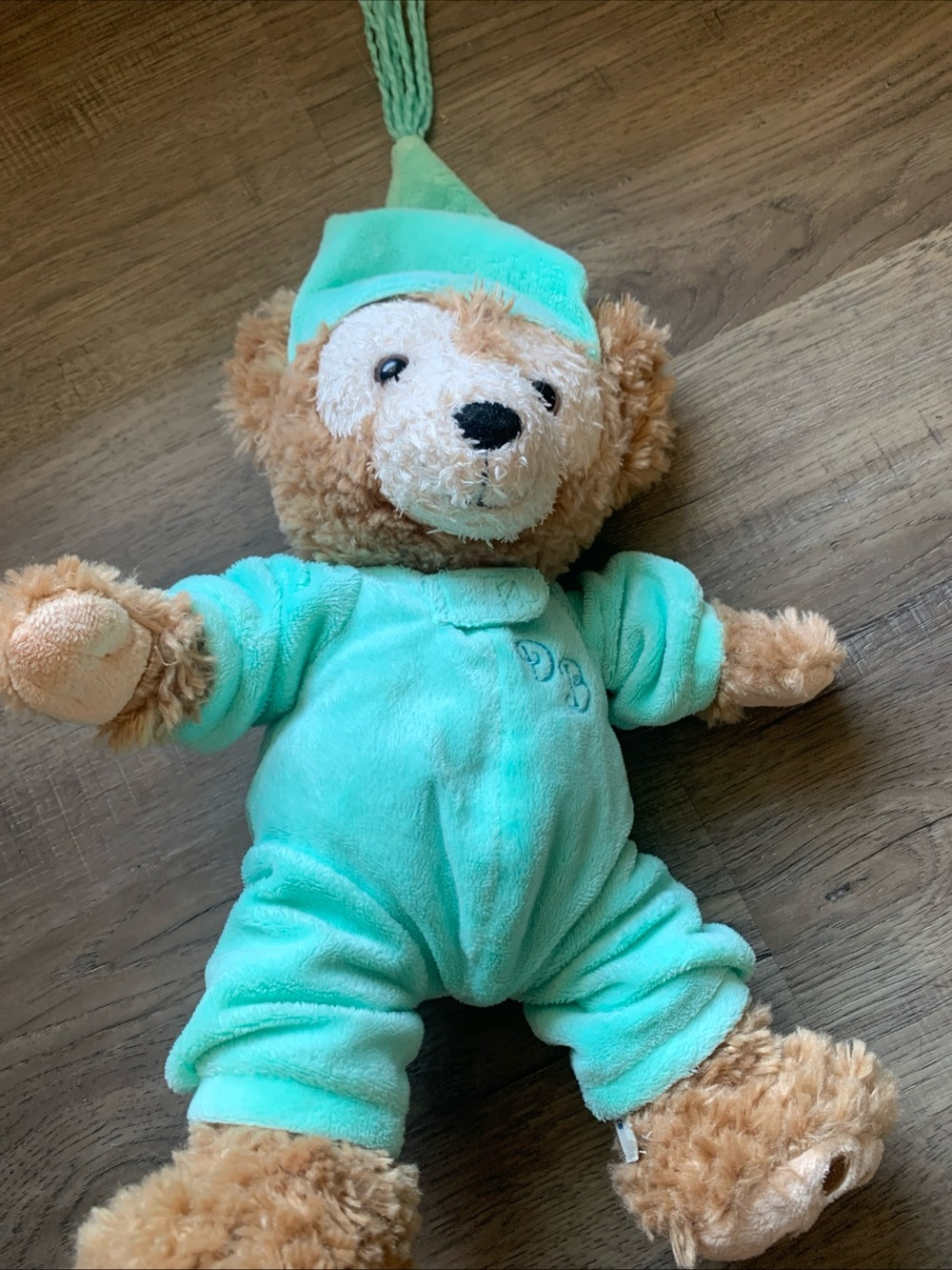 Duffy the Disney Teddy Bear in Pajamas